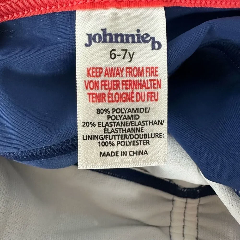 Johnnie B by Boden Girls Tankini Top size 6-7